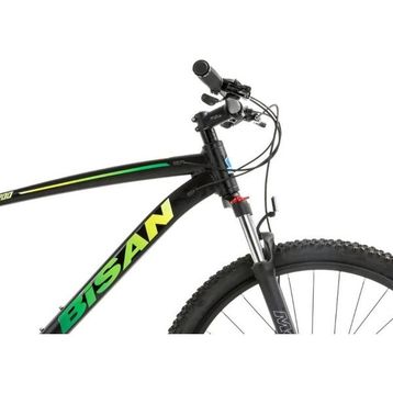 Bisan MTX 7200 MD 24 Vites 26 Jant 15.5 Kadro Gri Açık Yeşil Dağ Bisikleti