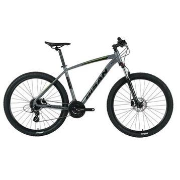 Bisan MTX 7300 39.5 cm HD 26 Jant 24 Vites Metalik Gri Yeşil Erkek Dağ Bisikleti
