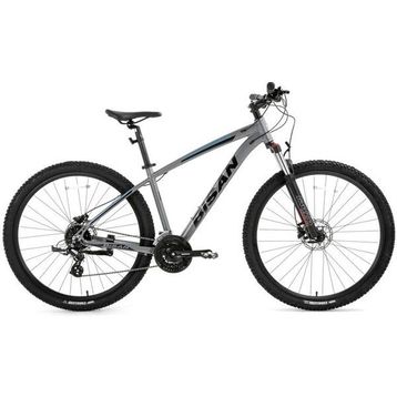 Bisan MTX 7300 43 cm HD 26 Jant 24 Vites Metalik Gri Mavi Erkek Dağ Bisikleti