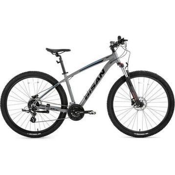 Bisan MTX 7300 43 cm HD 26 Jant 24 Vites Metalik Gri Mavi Erkek Dağ Bisikleti
