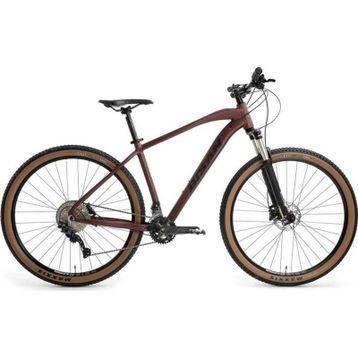 Bisan MTX 7600 43 cm HD 27.5 Jant 20 Vites Mat Koyu Bordo Siyah Erkek Dağ Bisikleti
