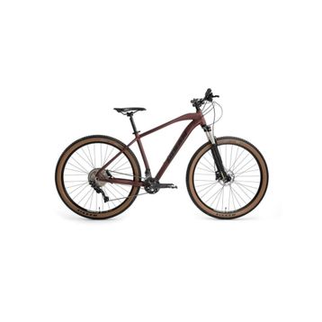 Bisan MTX 7600 43 cm HD 27.5 Jant 20 Vites Mat Koyu Bordo Siyah Erkek Dağ Bisikleti