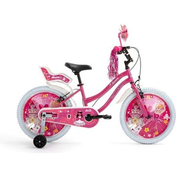 Bisan Queen 30 cm V Fren 20 Jant 1 Vites Metalik Pembe Çocuk Bisikleti