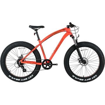 Bisan Savage FT1 Altus Fatbike 26 10 Vites Turuncu-Siyah Dağ Bisikleti