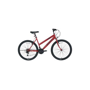 Bisan Sentiero 42 cm V 24 Jant 21 Vites Metalik Kırmızı Siyah Kadın Dağ Bisikleti