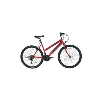 Bisan Sentiero 42 cm V 24 Jant 21 Vites Metalik Kırmızı Siyah Kadın Dağ Bisikleti