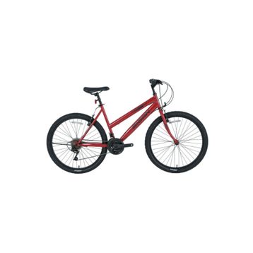 Bisan Sentiero 42 cm V 24 Jant 21 Vites Metalik Kırmızı Siyah Kadın Dağ Bisikleti
