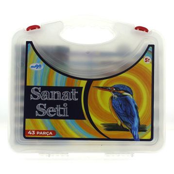 Bisepetim 43 Parça Çantalı Boya Sanat Seti