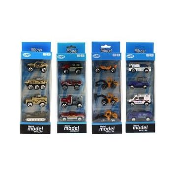 Bisepetim 4'lü Die Cast İtfaiye Oyun Seti