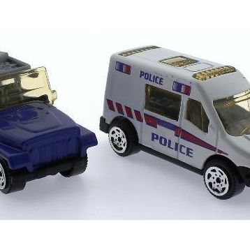 Bisepetim 4'lü Die Cast Polis Oyun Seti