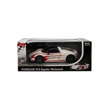 Bisepetim 70710 32 cm Uzaktan Kumandalı Porsche 918 Spyder Weissach Işıklı Araba