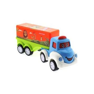 Bisepetim Çek Bırak Mini Sevimli Turuncu Tır