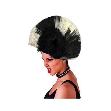 Bisepetim Model 5 Mohican Mohawk Punk Peruk
