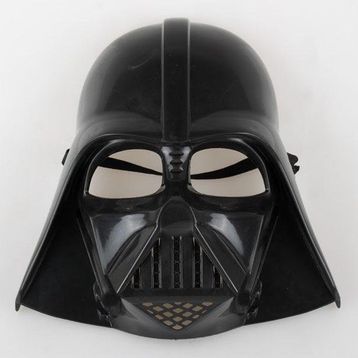 Bisepetim Yıldız Savaşları Siyah Renk Darth Vader Maskesi