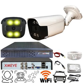 Bises BS 2404W 5 MP Lens 1080p Gece Renkli Gösteren Metal Kasa Güvenlik Kamerası - 1 Kameralı