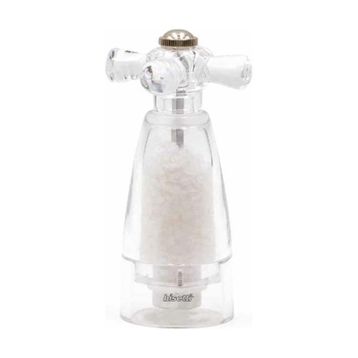 Bisetti Brescia Şeffaf 14.5 cm Akrilik Tuz Değirmeni