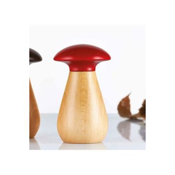 Bisetti Mantar Kırmızı 13.5 cm Baharat Değirmeni