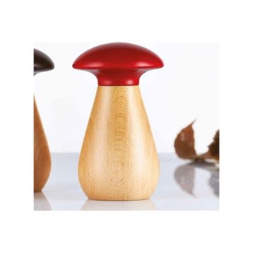 Bisetti Mantar Kırmızı 13.5 cm Baharat Değirmeni