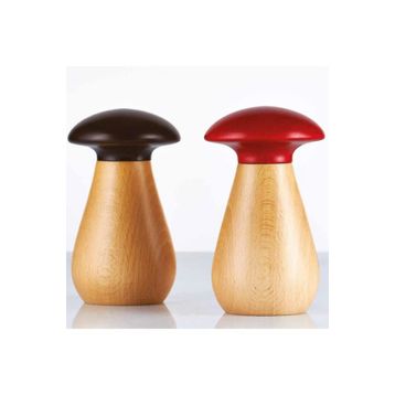 Bisetti Mantar Siyah 13.5 cm Baharat Değirmeni