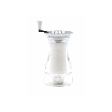 Bisetti Pesaro-Urbino Şeffaf 17.5 cm Akrilik Tuz Değirmeni