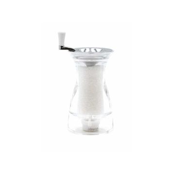 Bisetti Pesaro-Urbino Şeffaf 17.5 cm Akrilik Tuz Değirmeni