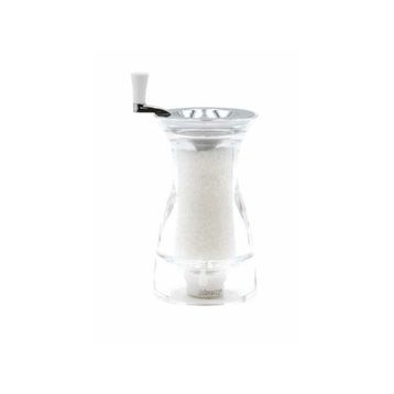Bisetti Pesaro-Urbino Şeffaf 17.5 cm Akrilik Tuz Değirmeni