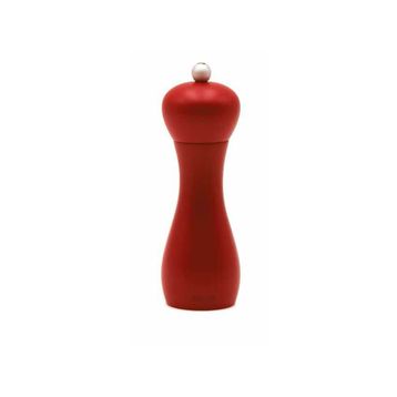 Bisetti Rimini Mat Kırmızı 18 cm Karabiber Değirmeni