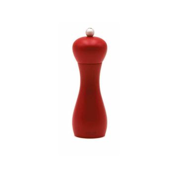 Bisetti Rimini Mat Kırmızı 18 cm Karabiber Değirmeni