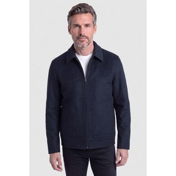 Bisse MN26K26202_K39 Lacivert Klasik Yaka Erkek Fermuarlı Mont