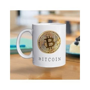 Bitcoin Baskılı Kupa