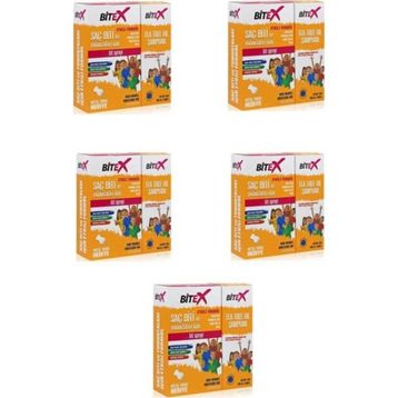 Bitex 5'li 100 ml Bit Spreyi+150 ml Bit Şampuanı+Tarak Seti