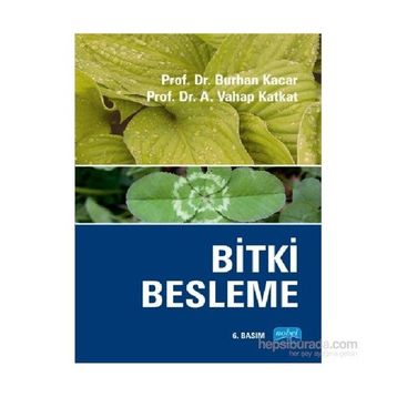 Bitki Besleme - A. Vahap Katkat Burhan Kacar