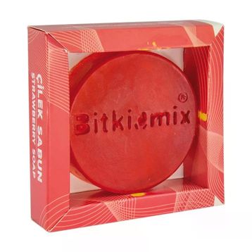 Bitkimix 100 gr Gliserinli Şeffaf Çilek Sabun