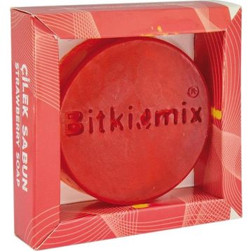 Bitkimix 100 gr Gliserinli Şeffaf Çilek Sabun