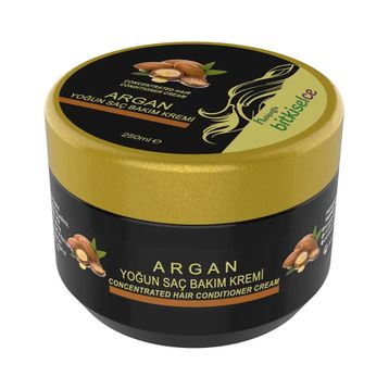 Bitkiselce 250 ml Argan Yoğun Saç Bakım Kremi