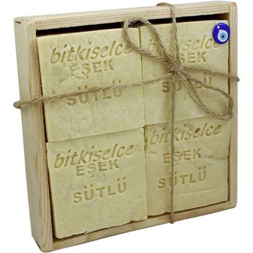 Bitkiselce 500 gr El Yapımı Eşek Sütü Sabunu