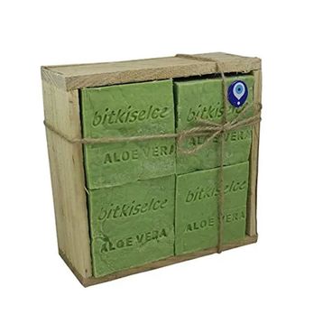 Bitkiselce 8x1 kg El Yapımı Aloe Vera Sabunu