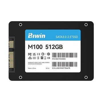 Biwin M100 SATA 3.0 2.5 inç 512 GB SSD
