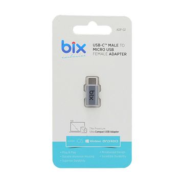 Bix ADP-02 Micro USB Type-C Çeviri Adaptörü