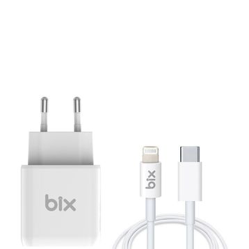Bix BX-CL20TA Hızlı Şarj Adaptörü + 3A USB-C'den Lightning Kablo