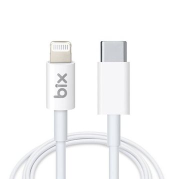 Bix BX-IP02UC Type C to Lightning Beyaz 1.20 mt Şarj Kablosu