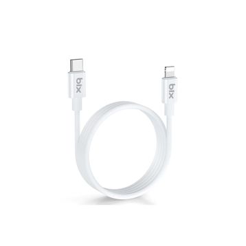 Bix BX-IP02UC Type C to Lightning Beyaz 1.20 mt Şarj Kablosu