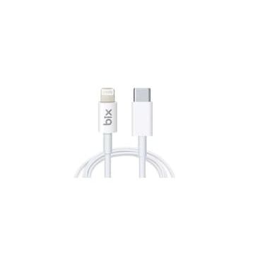 Bix BX-IP02UC Type C to Lightning Beyaz 1.20 mt Şarj Kablosu