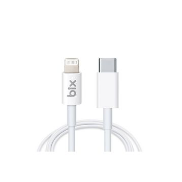 Bix BX-IP02UC Type C to Lightning Beyaz 1.20 mt Şarj Kablosu