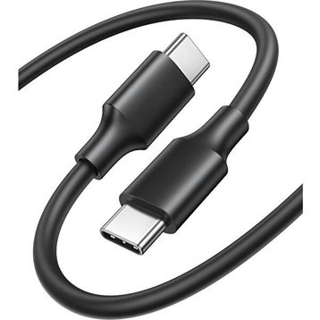 Bix BX-UC02C 1 mt Siyah 60W Type-C to Type-C Hızlı Şarj ve Data Kablosu