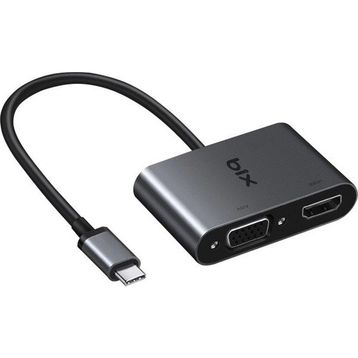 Bix BX14HB Type-C TO HDMI VGA Adaptör