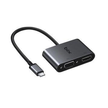 Bix BX14HB Type-C TO HDMI VGA Adaptör