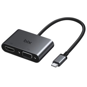 Bix BX14HB Type-C TO HDMI VGA Adaptör