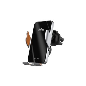 Bix BXCH9 Magsafe 15W Kablosuz Hızlı Şarj Destekli 360 Derece Dönebilen Ultra İnce Metal Araç İçi Telefon Tutucu