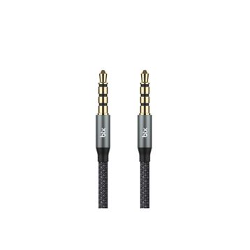 Bix Hi-Fi 3.5 mm To Erkek 1.5 mt Örgülü Aux Ses Kablosu